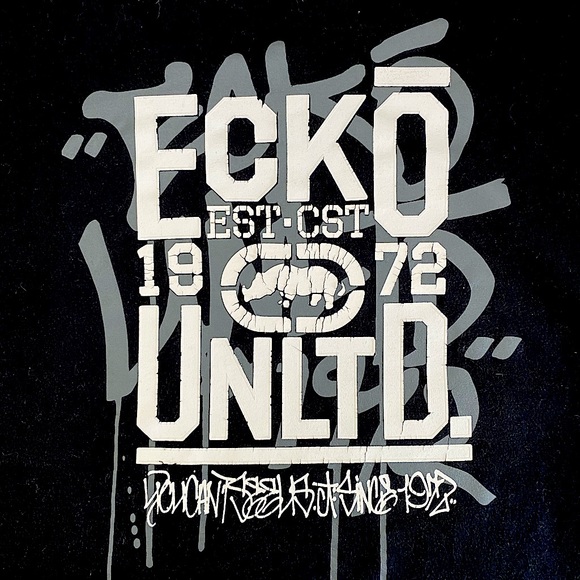 ECKO UNLTD Men’s Big Hit 1972 Tee Size XL Black - Picture 4 of 4